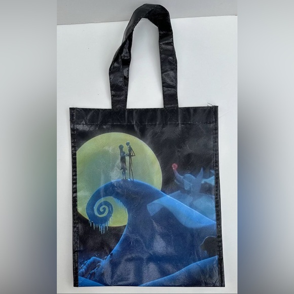 2 Disney Loungefly Hot Topic Totes Beauty & The Beast Nightmare Before Christmas - Picture 13 of 15